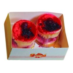 Boite Petits fours  imprimée sans couvercle