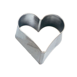 Découpoir uni fer blanc Coeur - 
