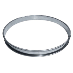 Cercle inox  à Tarte