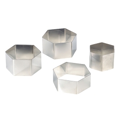 Nonnettes hexagonales inox
