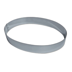 Ovale inox pour Entremet