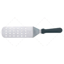Pelle coudée perforée inox