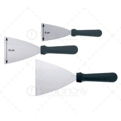 Spatule triangulaire inox