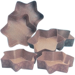 Moules Papier Etoile - 100 unités