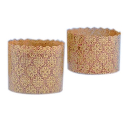 Moules Papier Mini Panettone - 100 unités