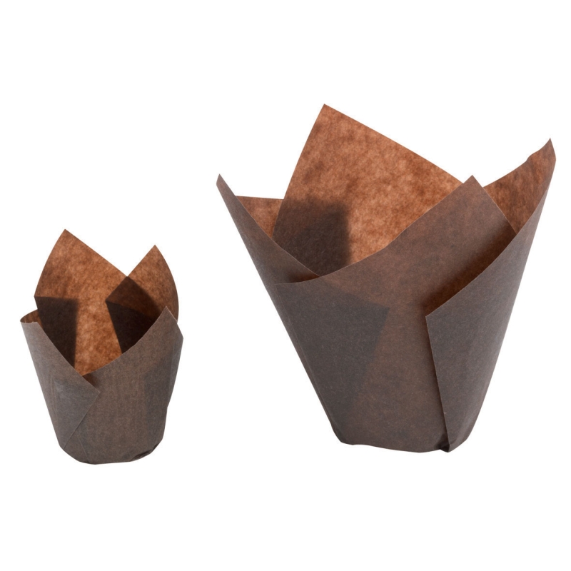 Caissettes à Muffins rigides - Boite de 25 caissettes de cuisson