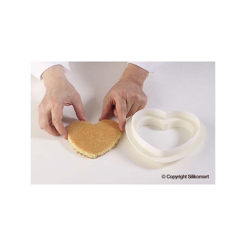 Moule en Silicone forme Coeur - Moules Pâtisserie matériel anti adhésif  achat vente acheter