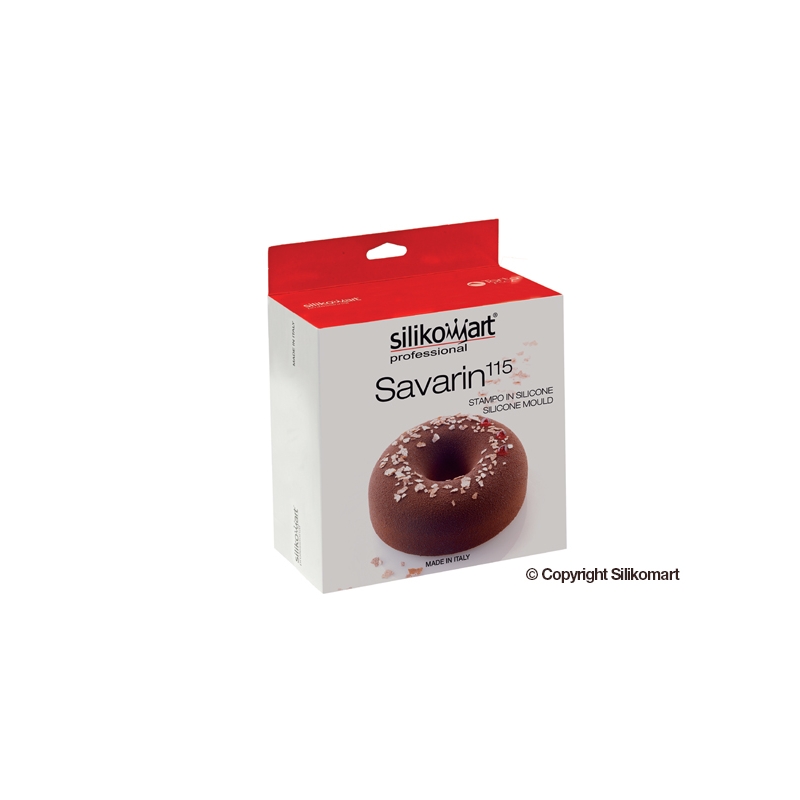 Moule savarin en silicone Silikomart (SAVARIN 115) - 345 ml - En  collaboration avec Sonia Balacchi 