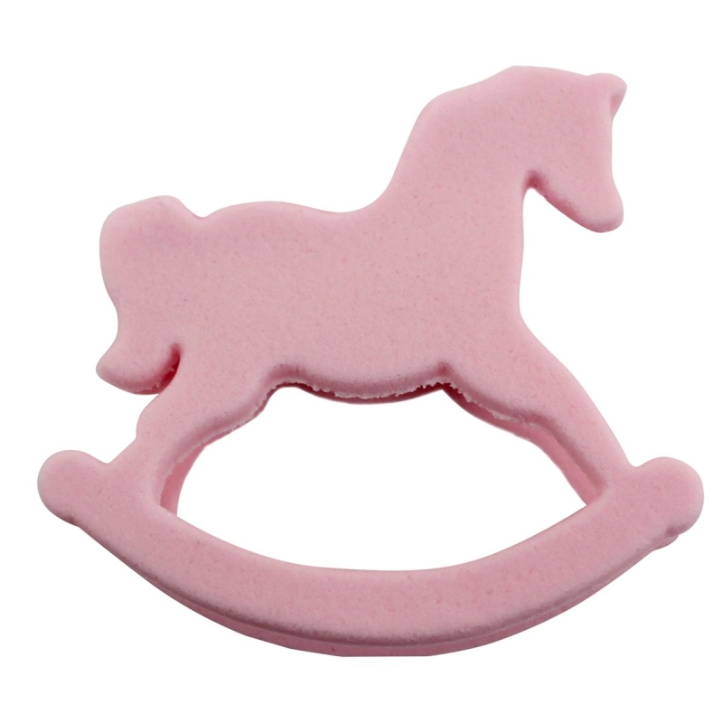 Cheval bascule rose hot sale