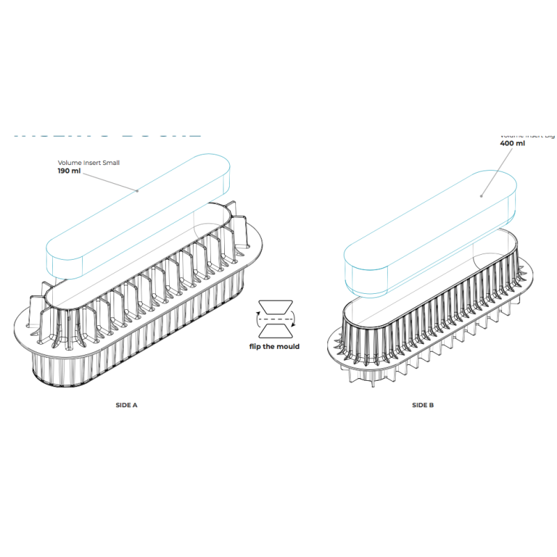 Moule silicone INSERT BÛCHE - 400 ml 