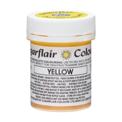 SUGARFLAIR COLORANT CHOCOLAT - YELLOW - 35G