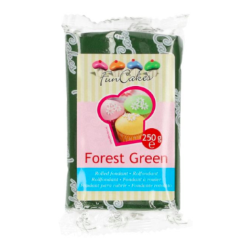 FunCakes Fondant - Vert Forêt Halal / Casher