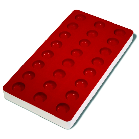 Plaque souple de 24 empreintes avec support rigide 180 x 335 mm : Bonbons